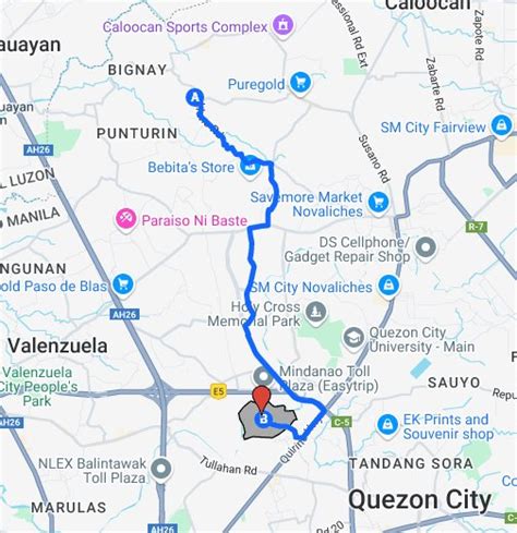 google maps caloocan